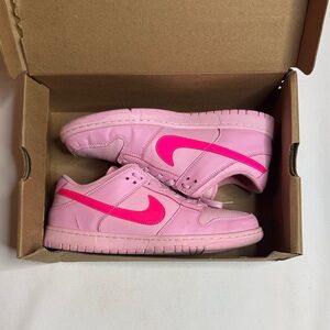 Nike Women's Dunk Low “Triple Pink” Sneakers